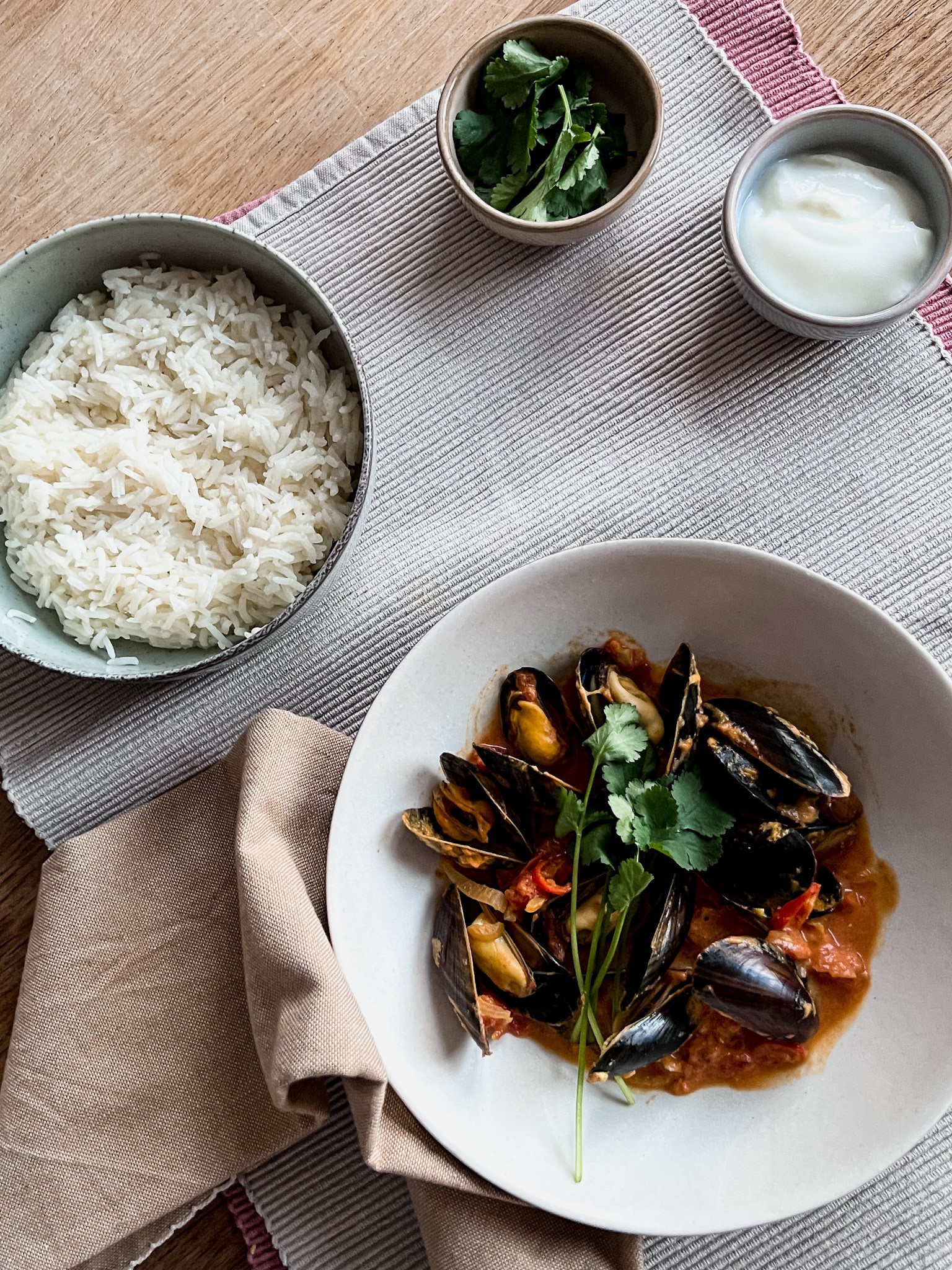 African curry with mussels by Mrs Seafood