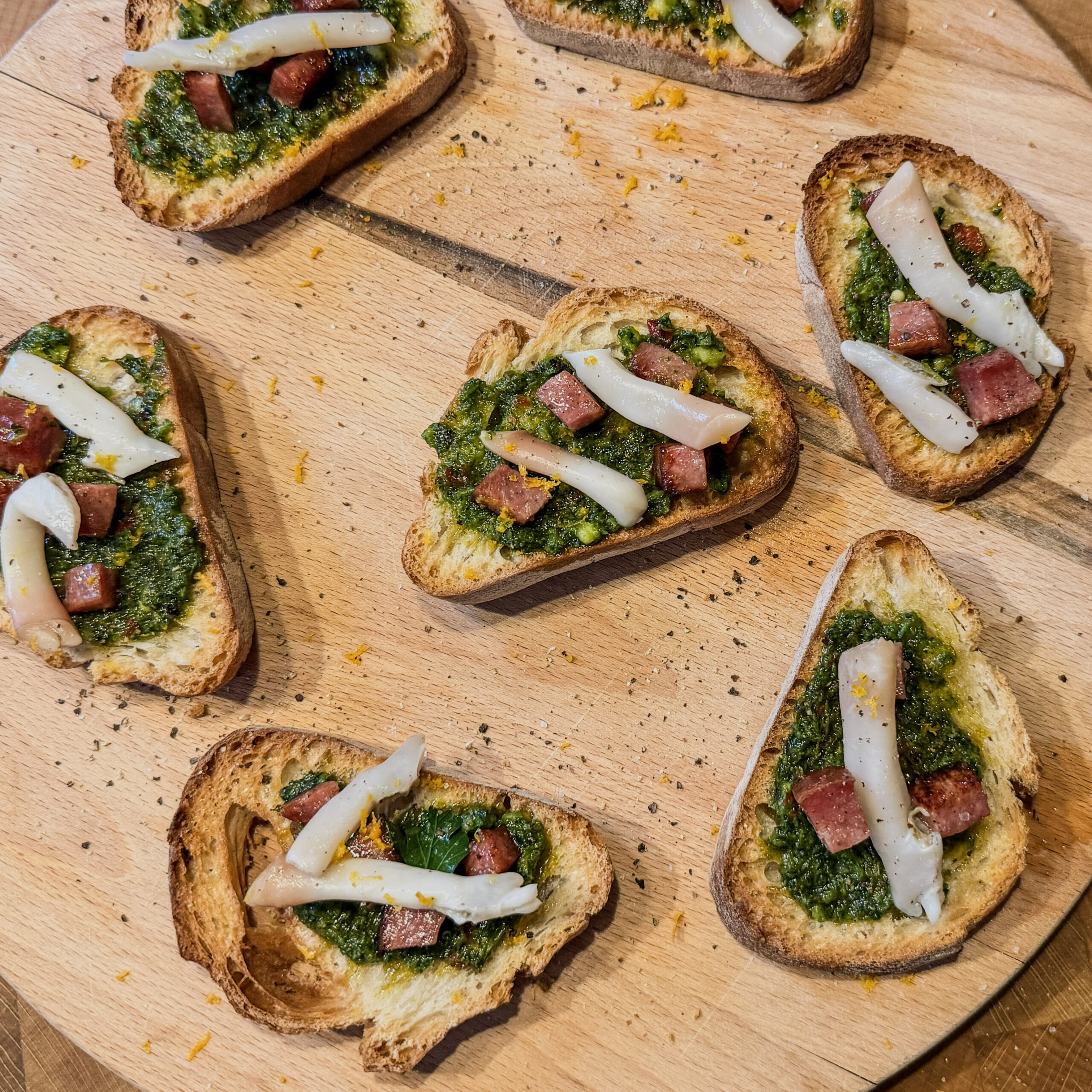 bruschetta scheermessen